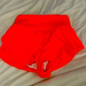 Free people orange shorts